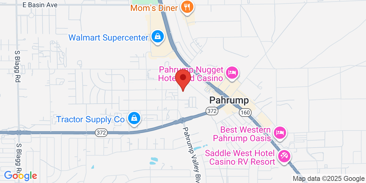 Map of Pahrump Community Library